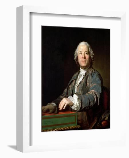 Christoph Wilibald Gluck at the Spinet, 1775-Joseph Siffred Duplessis-Framed Giclee Print