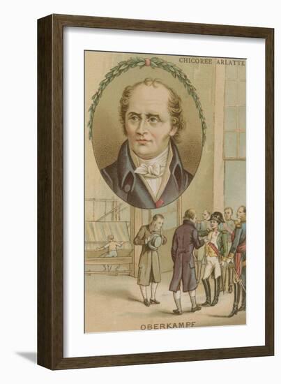 Christophe-Philippe Oberkampf, French Industrialist-null-Framed Giclee Print