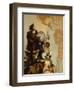 Christopher Columbus, 1451-1506 Italian Explorer, and the Discovery of America-Cesare Dell'acqua-Framed Giclee Print