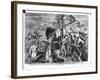 Christopher Columbus (1451-1506) on Board His Caravel, Discovering America-Jan van der Straet-Framed Giclee Print