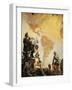 Christopher Columbus and the Discovery of America-Cesare Dell'acqua-Framed Giclee Print