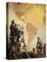 Christopher Columbus and the Discovery of America-Cesare Dell'acqua-Stretched Canvas