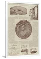 Christopher Columbus and the Fourth Centenary of the Discovery of America-null-Framed Giclee Print