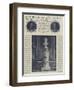 Christopher Columbus and the Fourth Centenary of the Discovery of America-null-Framed Premium Giclee Print