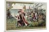 Christopher Columbus Disembarks in the New World, 12 October 1492-null-Mounted Giclee Print