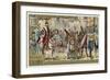 Christopher Columbus Enters Barcelona in Triumph, 15 April 1493-null-Framed Giclee Print