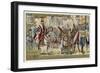 Christopher Columbus Enters Barcelona in Triumph, 15 April 1493-null-Framed Giclee Print
