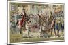 Christopher Columbus Enters Barcelona in Triumph, 15 April 1493-null-Mounted Giclee Print
