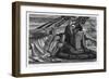 Christopher Columbus in Chains on the Gorda-Freeman-Framed Art Print