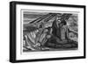 Christopher Columbus in Chains on the Gorda-Freeman-Framed Art Print