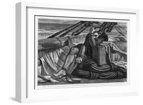 Christopher Columbus in Chains on the Gorda-Freeman-Framed Art Print