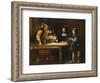 Christopher Columbus in the Convent of La Rábida Explaining His Intended Voyage, 1834-David Wilkie-Framed Giclee Print