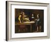 Christopher Columbus in the Convent of La Rábida Explaining His Intended Voyage, 1834-David Wilkie-Framed Giclee Print