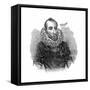 Christopher Columbus, Italian Explorer and Trader-null-Framed Stretched Canvas