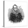 Christopher Columbus, Italian Explorer and Trader-null-Stretched Canvas