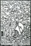 Drawing of the Santa Maria, 1493-Christopher Columbus-Giclee Print