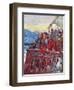 Christopher Columbus Nears the New World-null-Framed Art Print