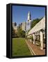 Christopher Columbus Park by the Waterfront, Boston, Massachusetts, New England, USA-Amanda Hall-Framed Stretched Canvas