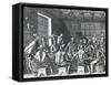 Christopher Columbus's Egg from Americae Partes, 1590-null-Framed Stretched Canvas