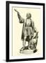 Christopher Columbus, Sculpture by Signor Cordier-null-Framed Giclee Print