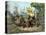 Christopher Columbus Taking Possession of the New Country-Stocktrek Images-Stretched Canvas