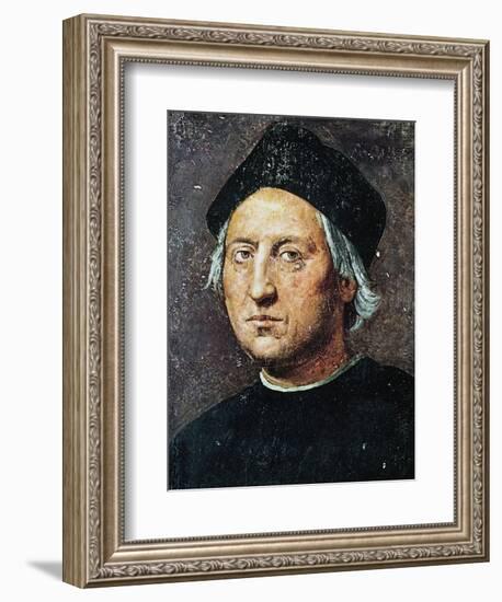 Christopher Columbus-Ridolfo Ghirlandaio-Framed Giclee Print