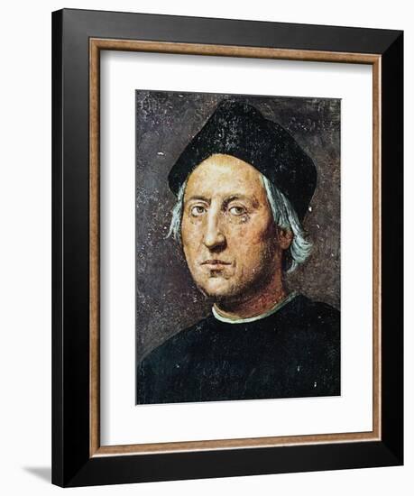 Christopher Columbus-Ridolfo Ghirlandaio-Framed Giclee Print