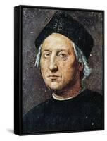 Christopher Columbus-Ridolfo Ghirlandaio-Framed Stretched Canvas