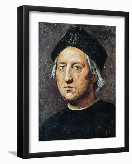 Christopher Columbus-Ridolfo Ghirlandaio-Framed Giclee Print