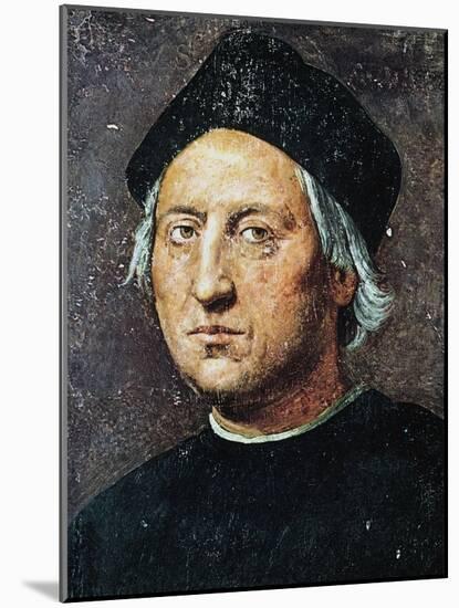 Christopher Columbus-Ridolfo Ghirlandaio-Mounted Giclee Print
