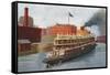 'Christopher Columbus'-null-Framed Stretched Canvas