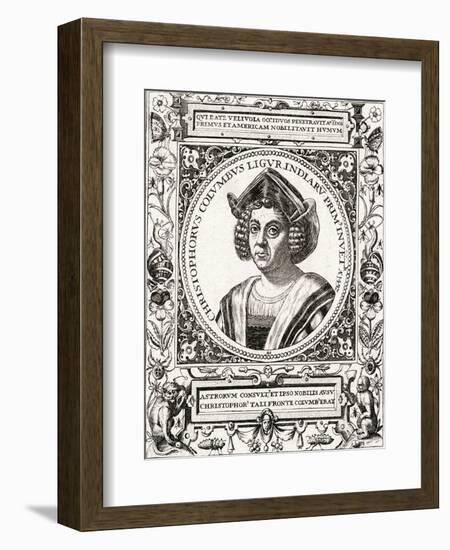 Christopher Columbus-null-Framed Art Print