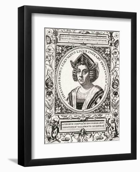 Christopher Columbus-null-Framed Art Print