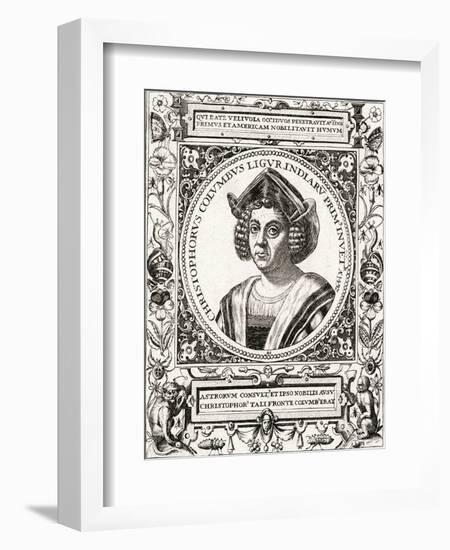 Christopher Columbus-null-Framed Art Print