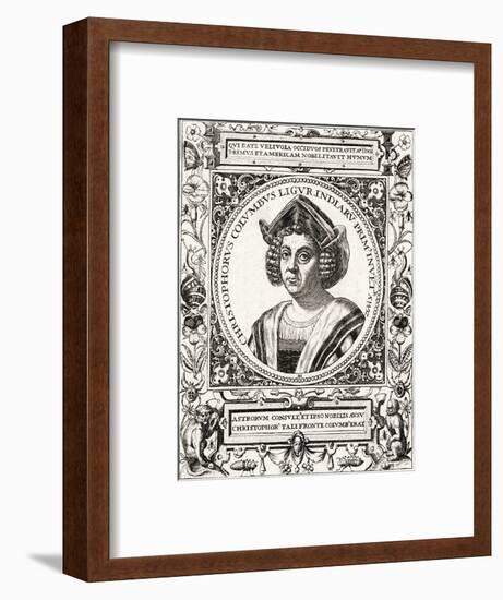 Christopher Columbus-null-Framed Art Print