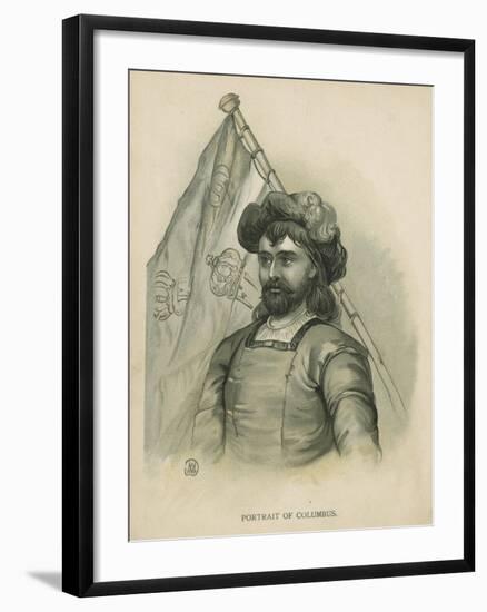 Christopher Columbus-Andrew Melrose-Framed Giclee Print