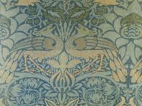 Curtain, Detail, Jacquard-Woven Silk and Wool, Yorkshire, England, 1870-Christopher Dresser-Giclee Print