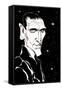 Christopher Eccleston as Doctor Who in BBC television series of same name-Neale Osborne-Framed Stretched Canvas