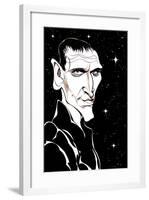 Christopher Eccleston as Doctor Who in BBC television series of same name-Neale Osborne-Framed Giclee Print