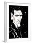 Christopher Eccleston as Doctor Who in BBC television series of same name-Neale Osborne-Framed Giclee Print