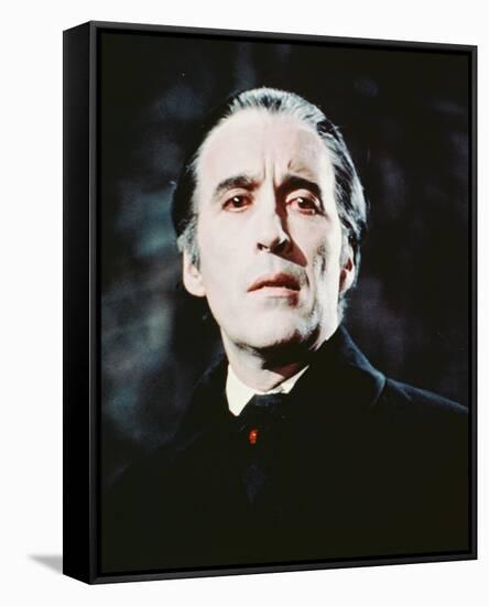 Christopher Lee - Dracula Has Risen from the Grave-null-Framed Stretched Canvas