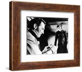 Christopher Lee, The Curse of Frankenstein (1957)-null-Framed Photo