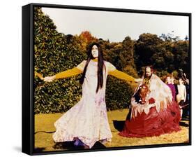 Christopher Lee, The Wicker Man (1973)-null-Framed Stretched Canvas