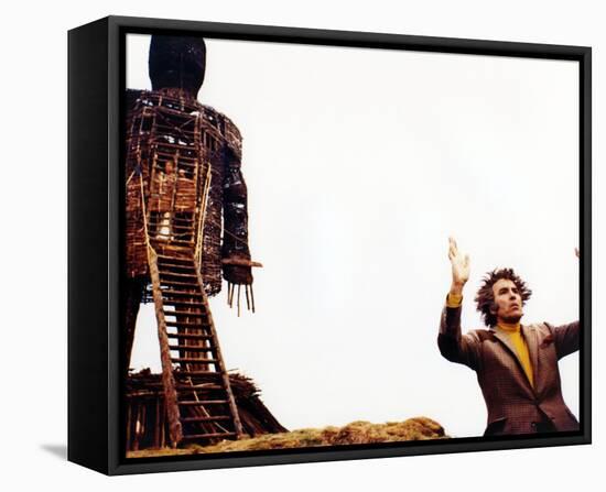 Christopher Lee, The Wicker Man (1973)-null-Framed Stretched Canvas
