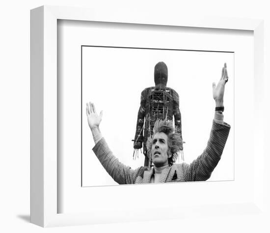 Christopher Lee - The Wicker Man-null-Framed Photo