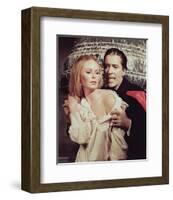 Christopher Lee & Veronica Carlson-null-Framed Photo