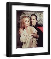 Christopher Lee & Veronica Carlson-null-Framed Photo