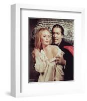 Christopher Lee & Veronica Carlson-null-Framed Photo