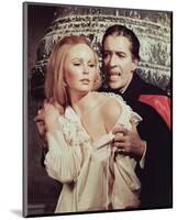 Christopher Lee & Veronica Carlson-null-Mounted Photo