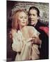 Christopher Lee & Veronica Carlson-null-Mounted Photo